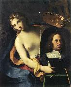 Giovanni Domenico Cerrini Allegory of Painting France oil painting artist